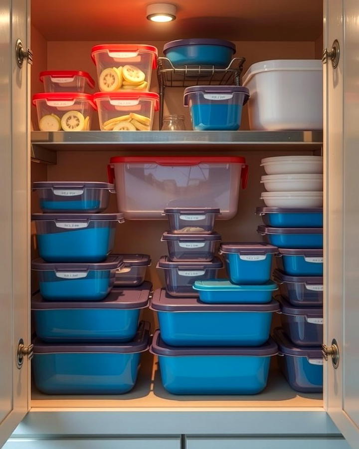 Store by Frequency of Use - 25 Tupperware Organization Ideas