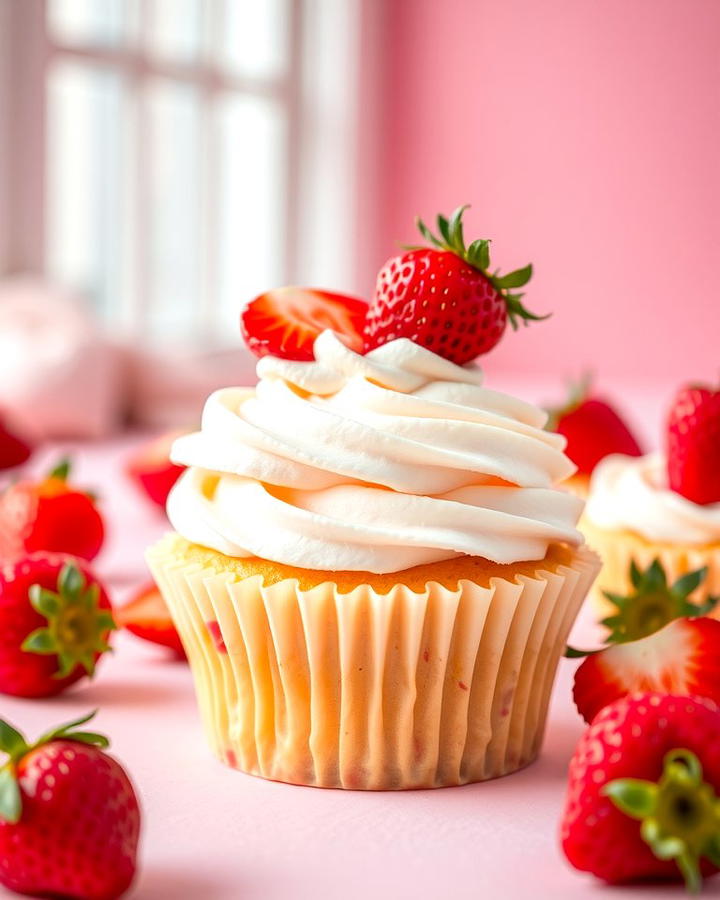 Strawberry Bliss - 30 Wedding Cupcake Ideas