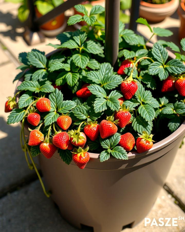 Strawberry Pots with Multiple Pockets - 25 Strawberry Planter Ideas