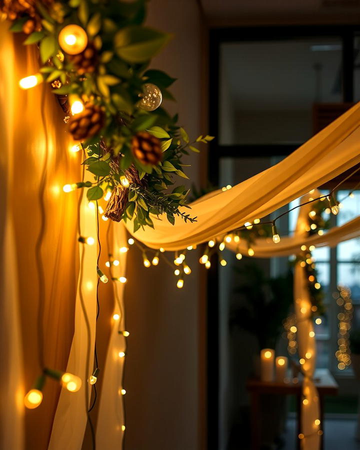 String Lights for a Magical Atmosphere - 25 Party Decoration Ideas