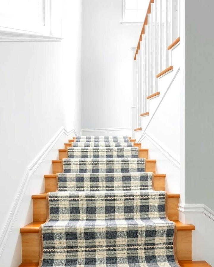 Stripes for a Timeless Look - 25 Stair Runner Ideas