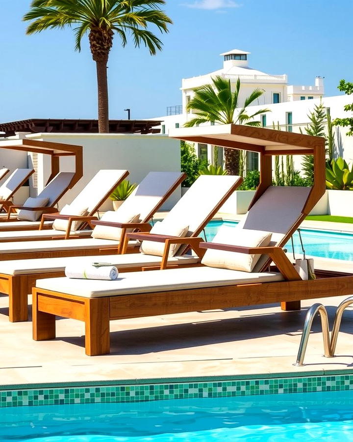 Stylish Poolside Loungers - 25 Pool Furniture Ideas