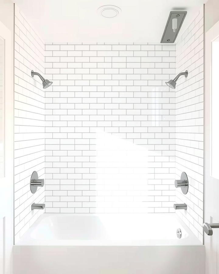 Subway Tile Shower Surrounds 2 - 25 Shower Surround Ideas