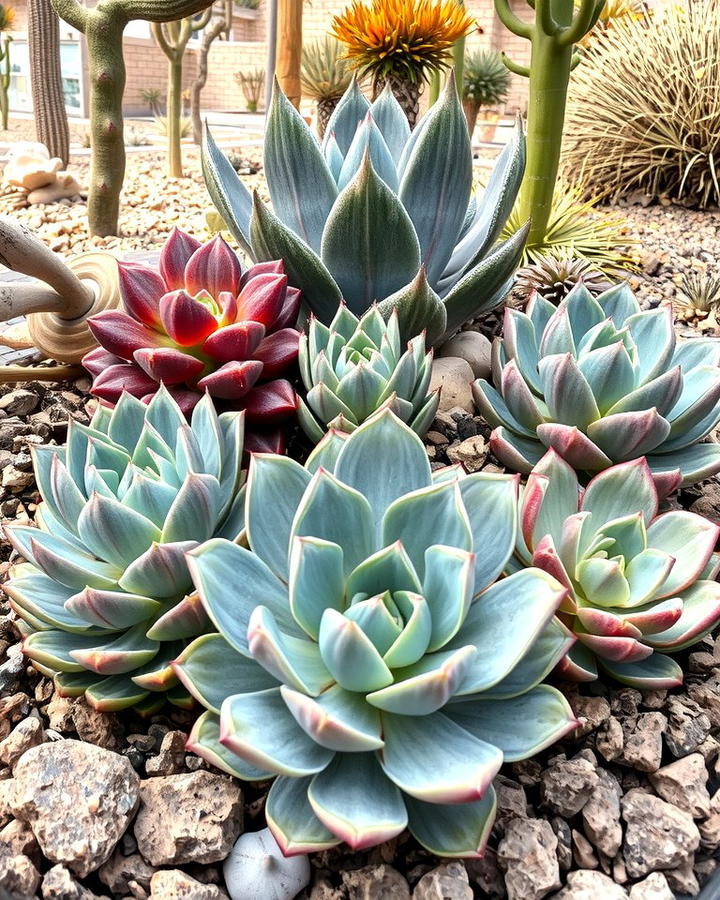 Succulent Arrangements 2 - 25 Xeriscape Ideas