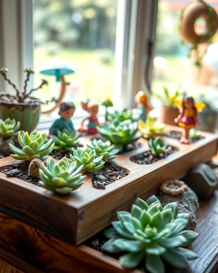 Succulent Fairy Garden - 25 Succulent Garden Ideas