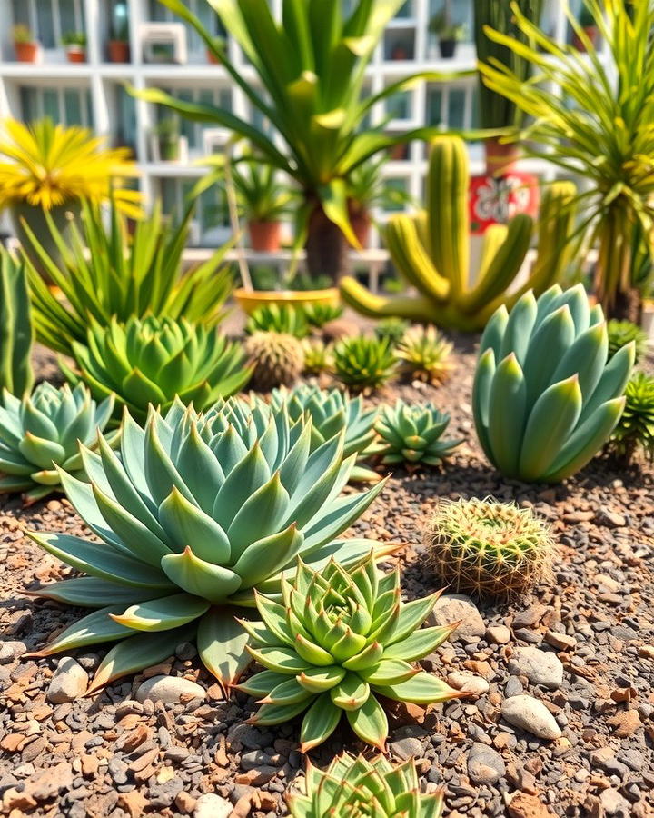 Succulent and Cactus Gardens - 25 Tropical Landscape Ideas