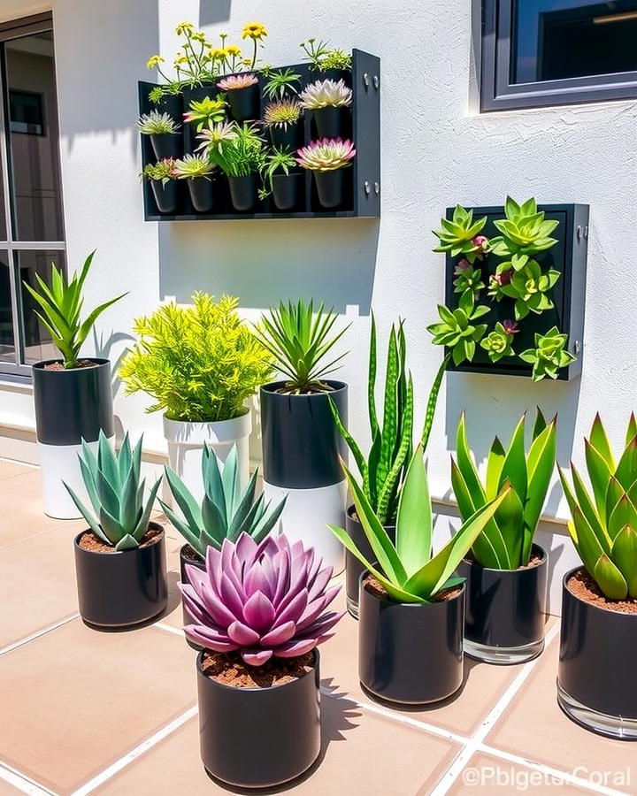 Succulents Low Maintenance Elegance - 25 Outdoor Plants for Patio