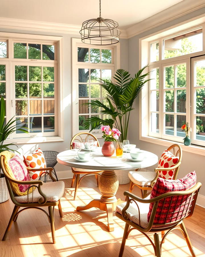 Sunlit Breakfast Space - 25 Morning Room Ideas