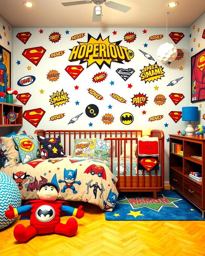 Superhero Hideout Nursery - 25 Whimsical Nursery Ideas