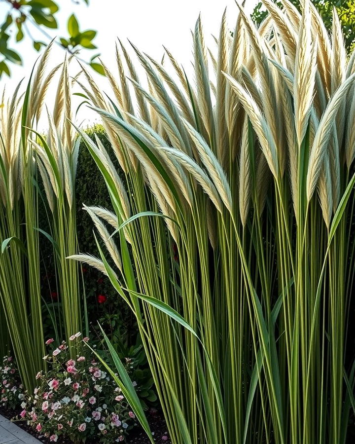 Tall Ornamental Grasses - 30 Ideas Cheap Ways to Block Neighbors View