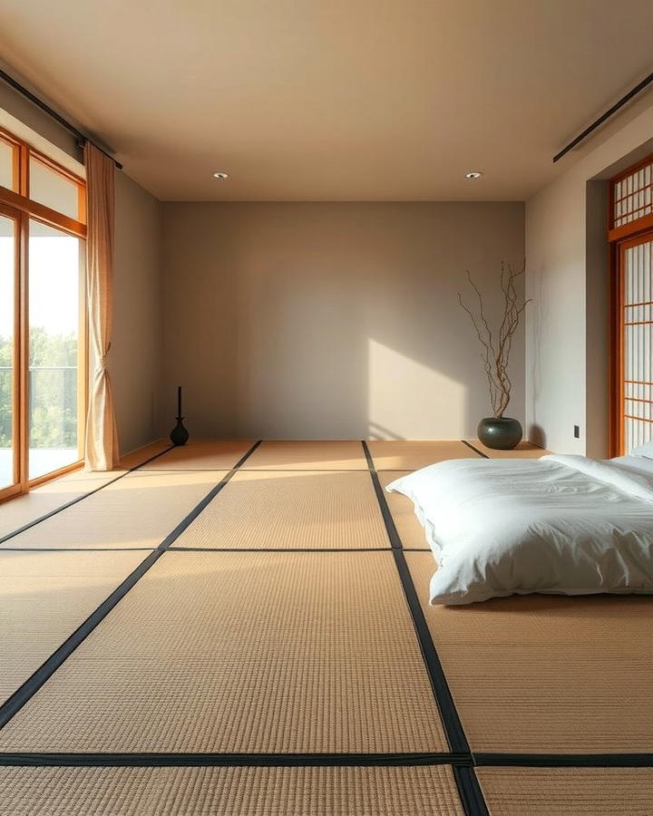 Tatami Mats for Flooring - 30 Wabi Sabi Interior Design Ideas