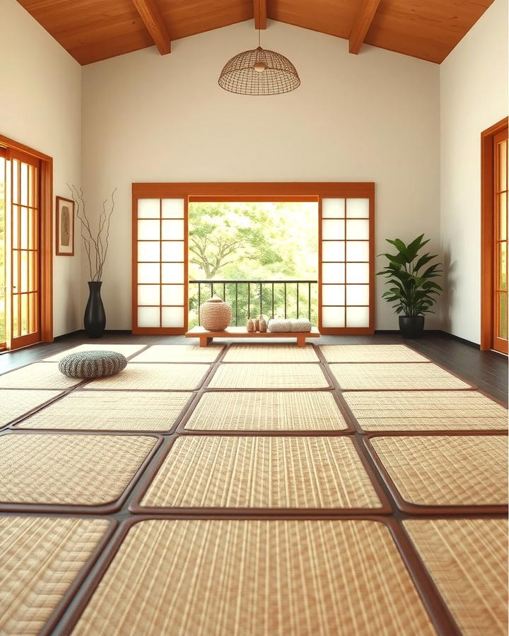 Tatami Mats - 30 Zen Living Room Ideas