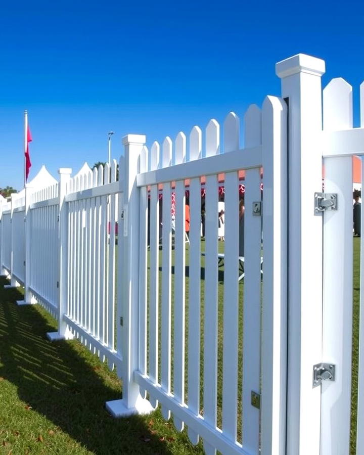 Temporary Vinyl Fence - 25 Temporary Fence Ideas