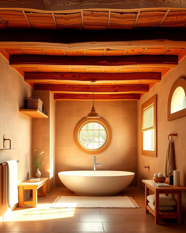 Terracotta Bathroom Ceilings - 25 Terracotta Bathroom Ideas