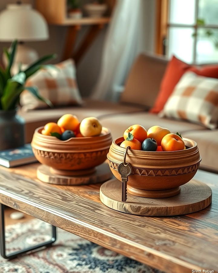 Terracotta Decorative Bowls 2 - 30 terracotta home decor ideas