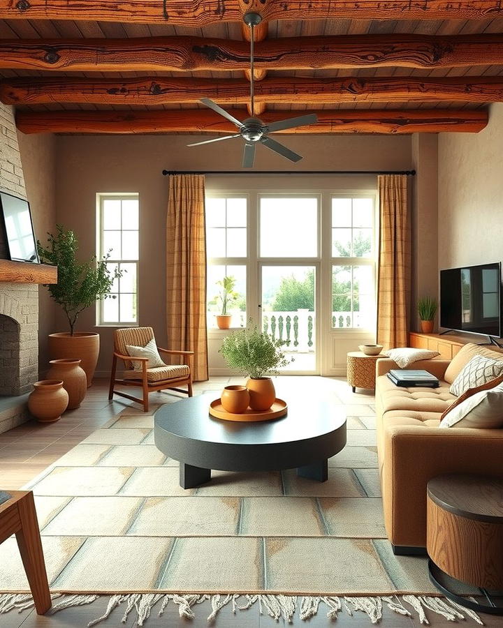 Terracotta Decorative Bowls - 25 Terracotta Living Room Ideas