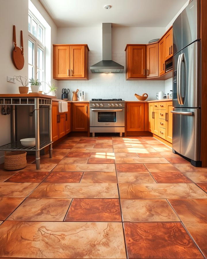 Terracotta Floor Tiles - 30 terracotta home decor ideas