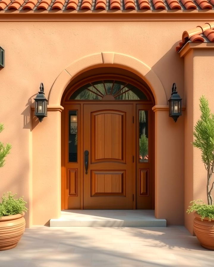 Terracotta Surrounds - 25 spanish style front door ideas