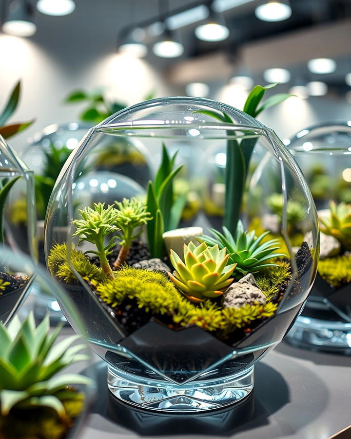 Terrarium Displays - 25 Plant Room Ideas