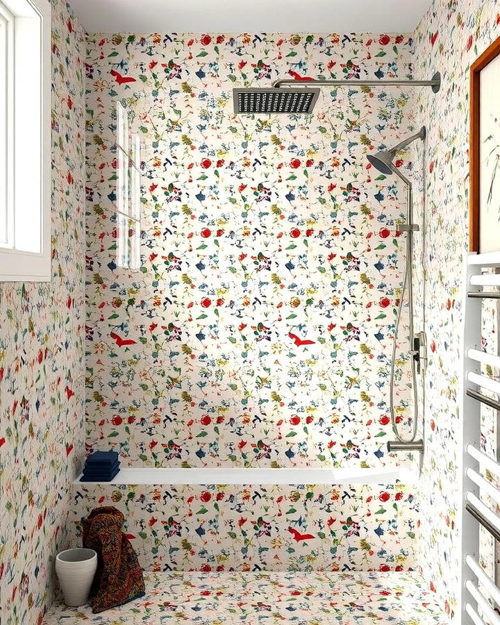 Terrazzo Shower Walls - 25 Shower Wall Ideas