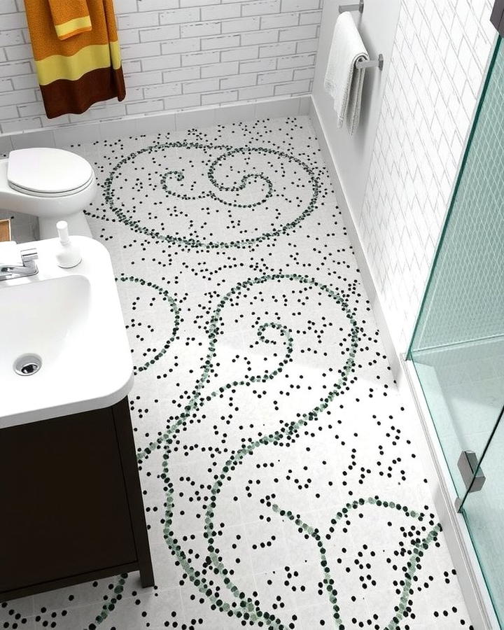 Terrazzo Tiles - 30 Shower Floor Tile Ideas