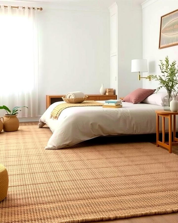 Textured Rugs for Warmth and Comfort - 25 Zen Bedroom Ideas