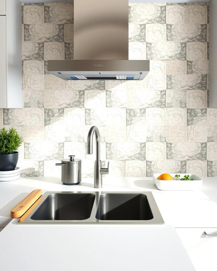 Textured Tiles - 25 Modern Kitchen Backsplash Ideas