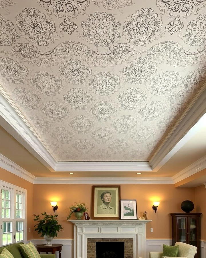 Textured Tray Ceiling - 25 tray ceiling ideas