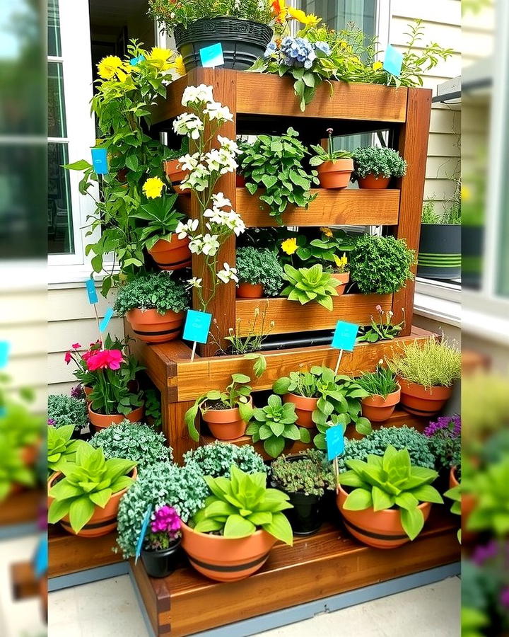 Tiered Raised Beds for Vertical Gardening - 25 Raised Garden Bed Ideas