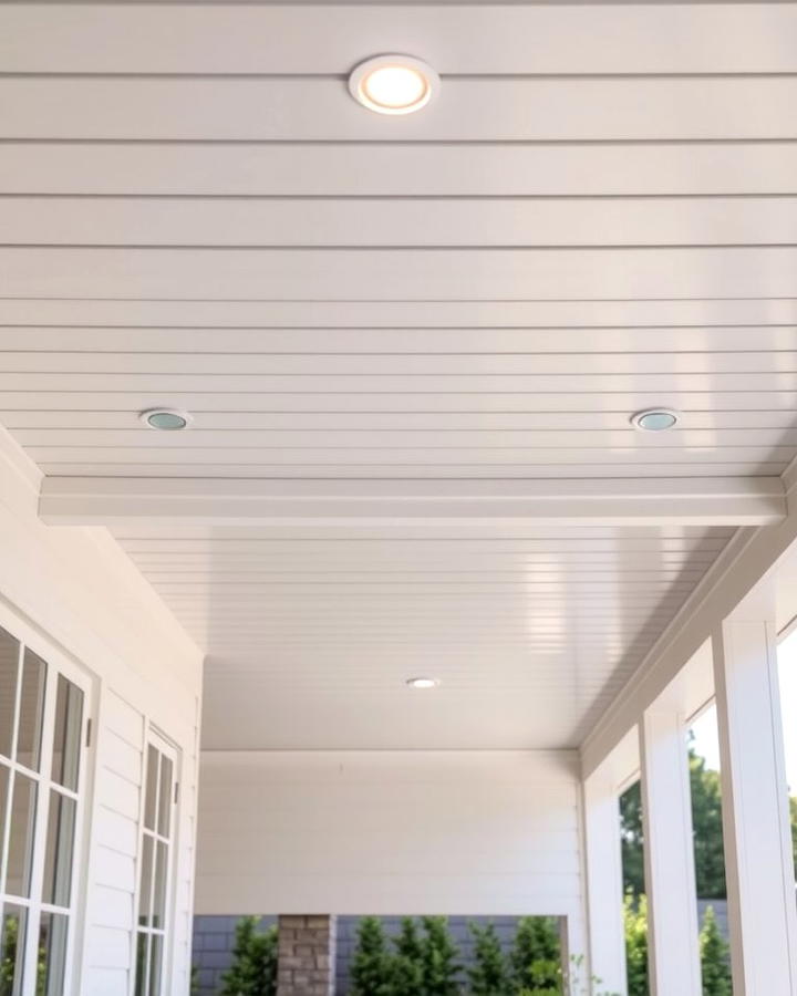 Tongue and Groove Panels for a Sleek Look - 25 patio ceiling ideas