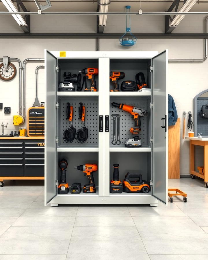 Tool Lockers - 25 Power Tool Storage Ideas