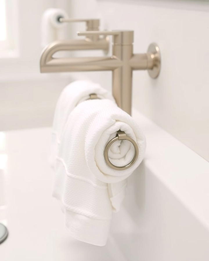 Towel Ring Holders - 25 Towel Display Ideas