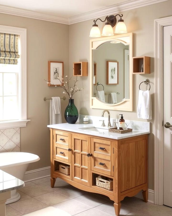 Transitional Bathroom Vanities - 25 Transitional Interior Design Ideas