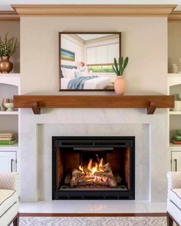 Transitional Fireplaces - 25 Transitional Interior Design Ideas