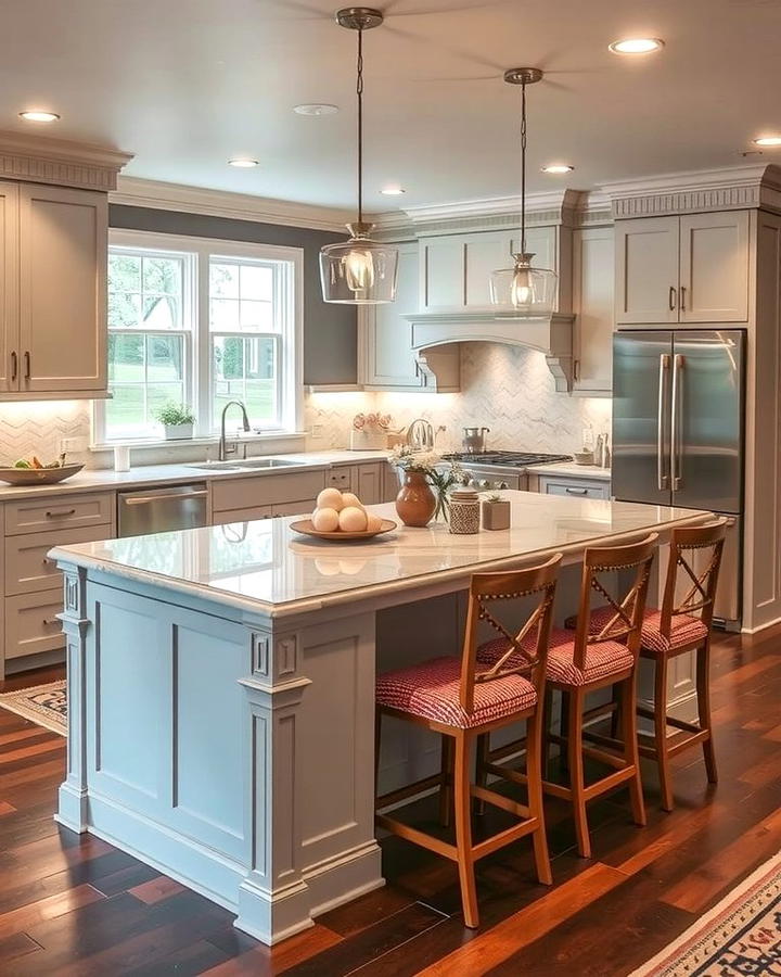 Transitional Kitchen Islands - 25 Transitional Interior Design Ideas