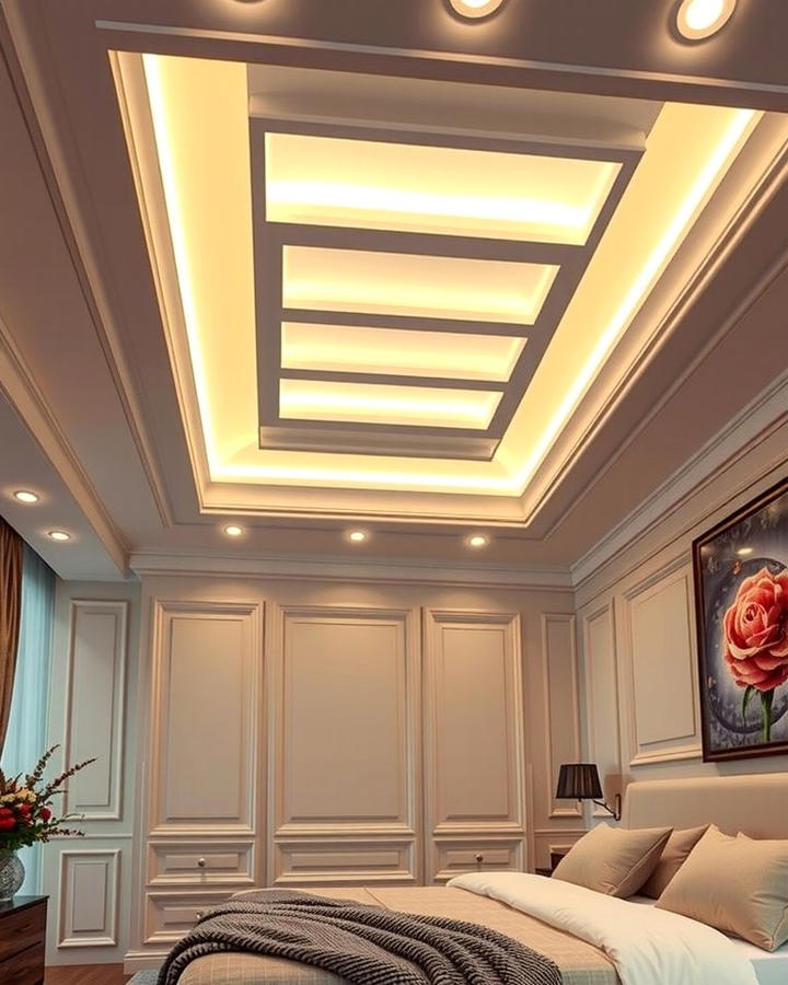 Tray Ceiling with Recessed Lighting - 25 tray ceiling ideas