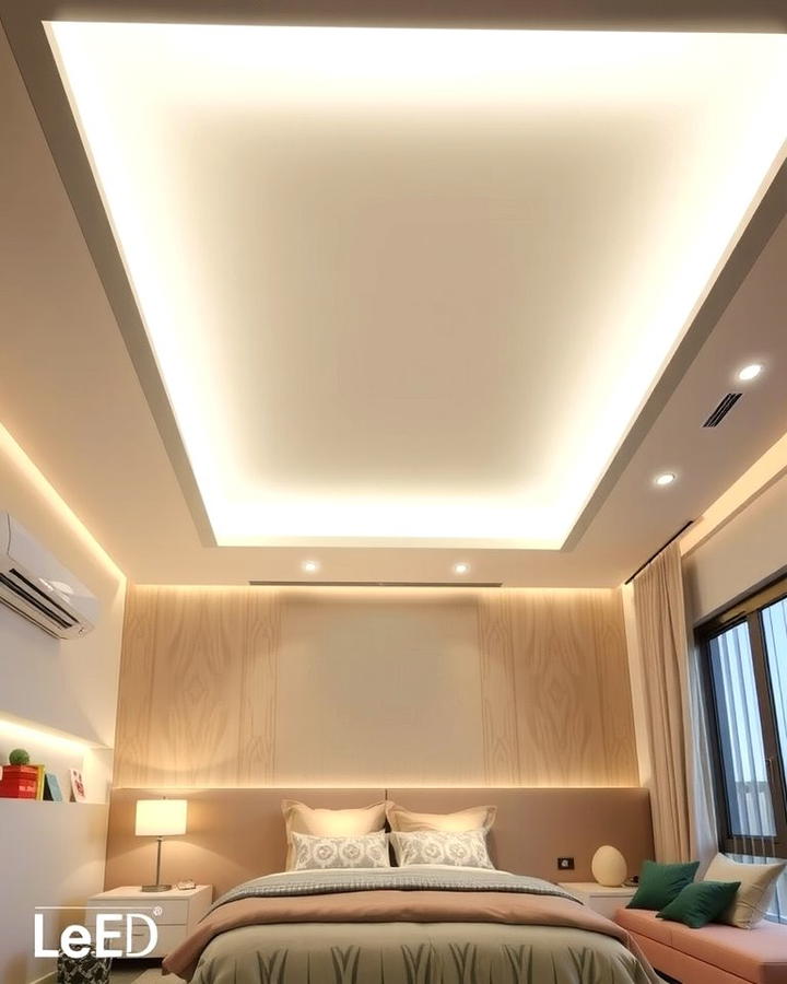 Tray Ceilings with Hidden LED Lighting - 25 tray ceiling ideas