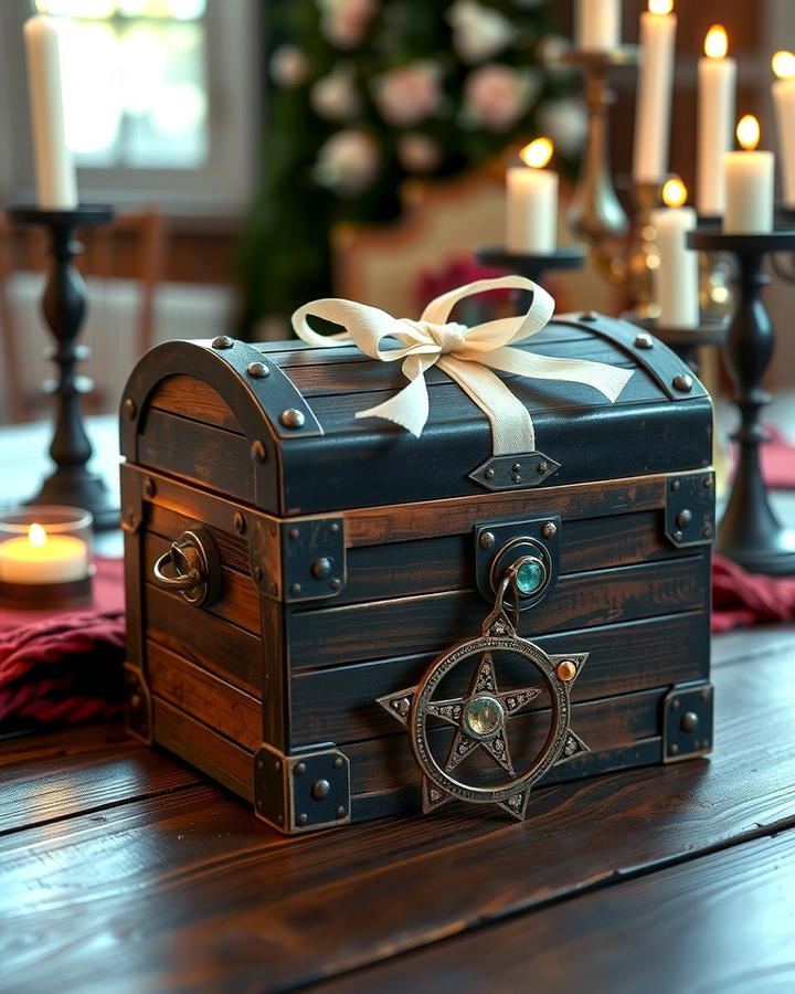 Treasure Chest Card Box 2 - 30 Wedding Card Box Ideas