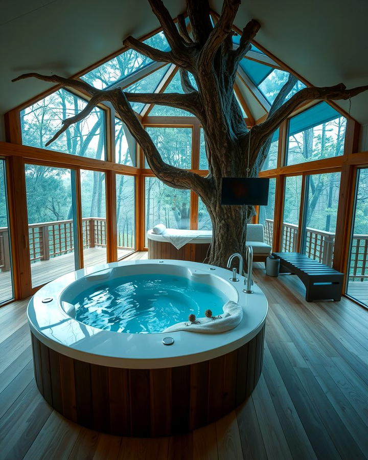 Tree House Spa Sanctuary - 25 Tree House Ideas