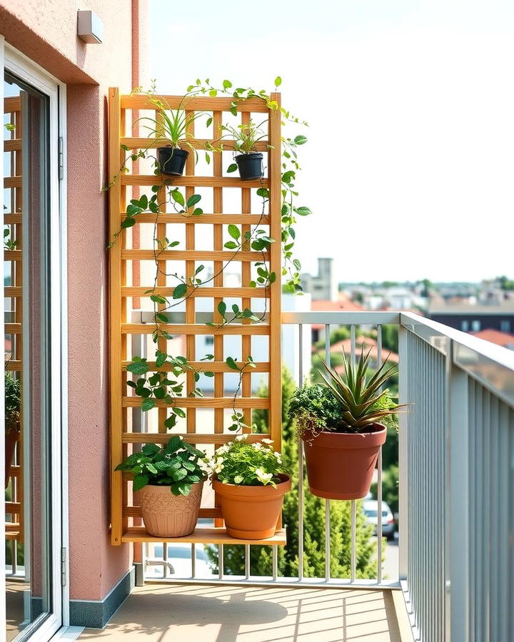 Trellis for Small Balconies - 25 Trellis Ideas