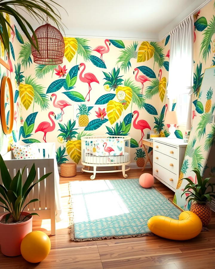 Tropical Paradise - 30 Nature Themed Nursery Ideas