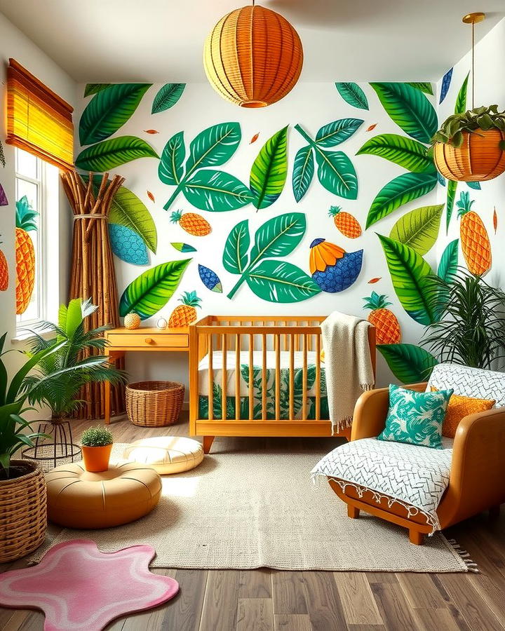 Tropical Paradise Nursery - 25 Whimsical Nursery Ideas