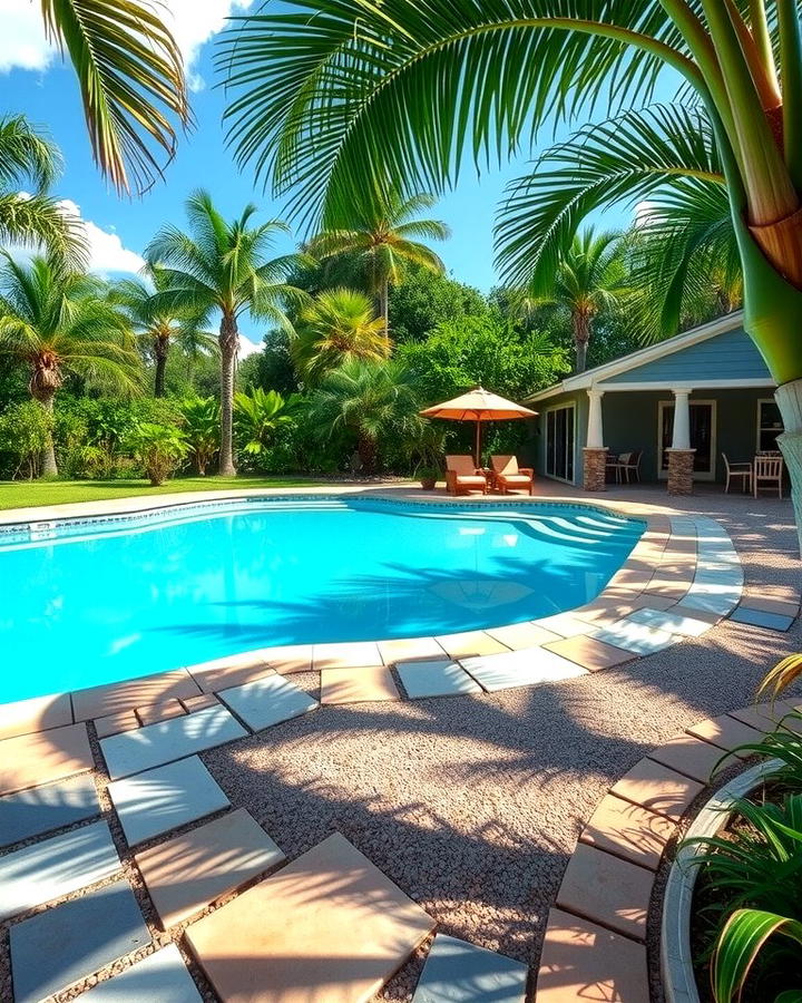 Tropical Poolside Retreat - 30 Florida Backyard Ideas