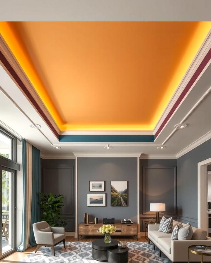 Two Tone Tray Ceiling - 25 tray ceiling ideas