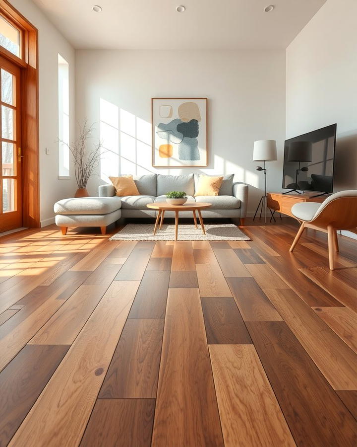 Two Tone Wood Flooring - 30 Wood Floor Ideas