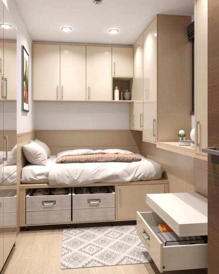 Under Bed Storage - 25 Small Apartment Ideas for Guys