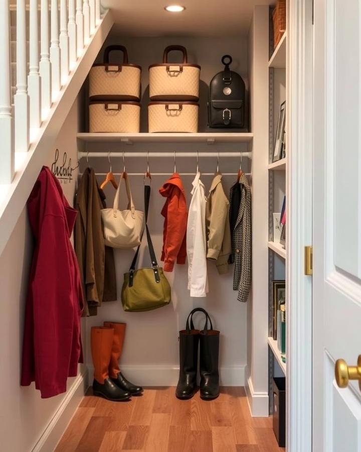 Under Stair Closet - 25 Under Stair Storage Ideas