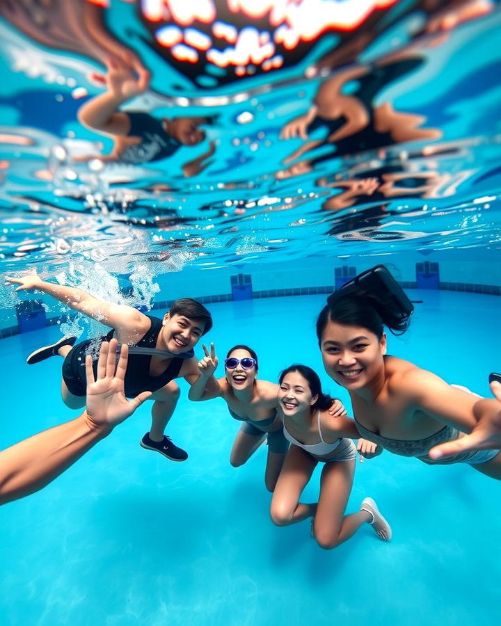 Underwater GoPro Station - 25 Pool Party Ideas