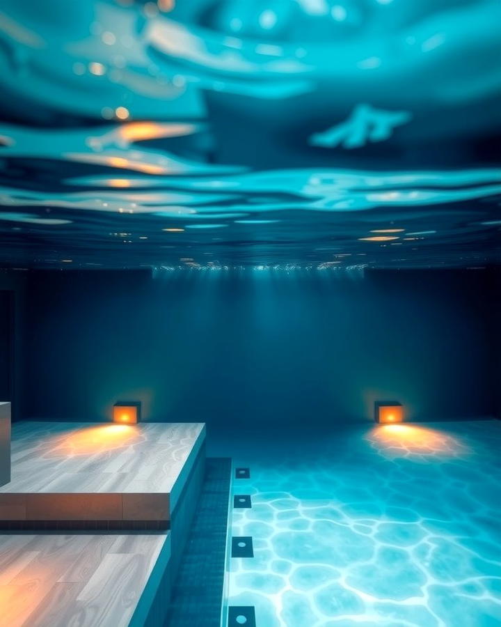 Underwater Spotlights - 25 Pool Lighting Ideas