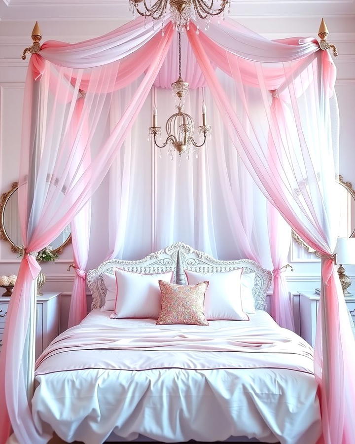 Unicorn Canopy Bed 2 - 25 Unicorn Bedroom Ideas